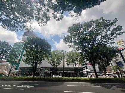 元職場。仙台ホテル跡地です。